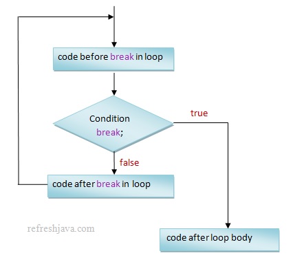 java break statement